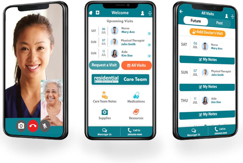 How Virtual Visit Capabilities Kept Homecare Running During the Pandemic—And Beyond